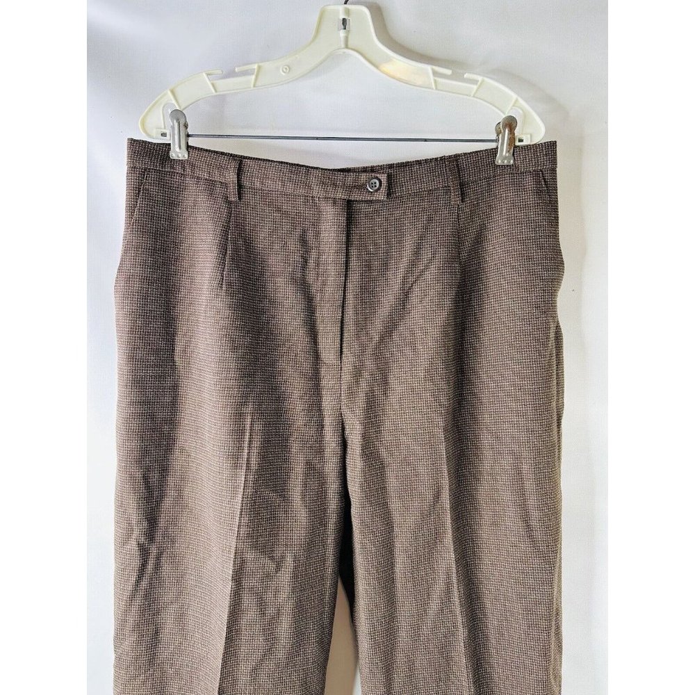 Vintage Pendleton Virgin Wool Flat Front Trousers… - image 4